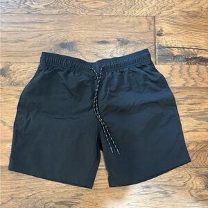 Goodfellow & Co Mens Black Swim Trunks